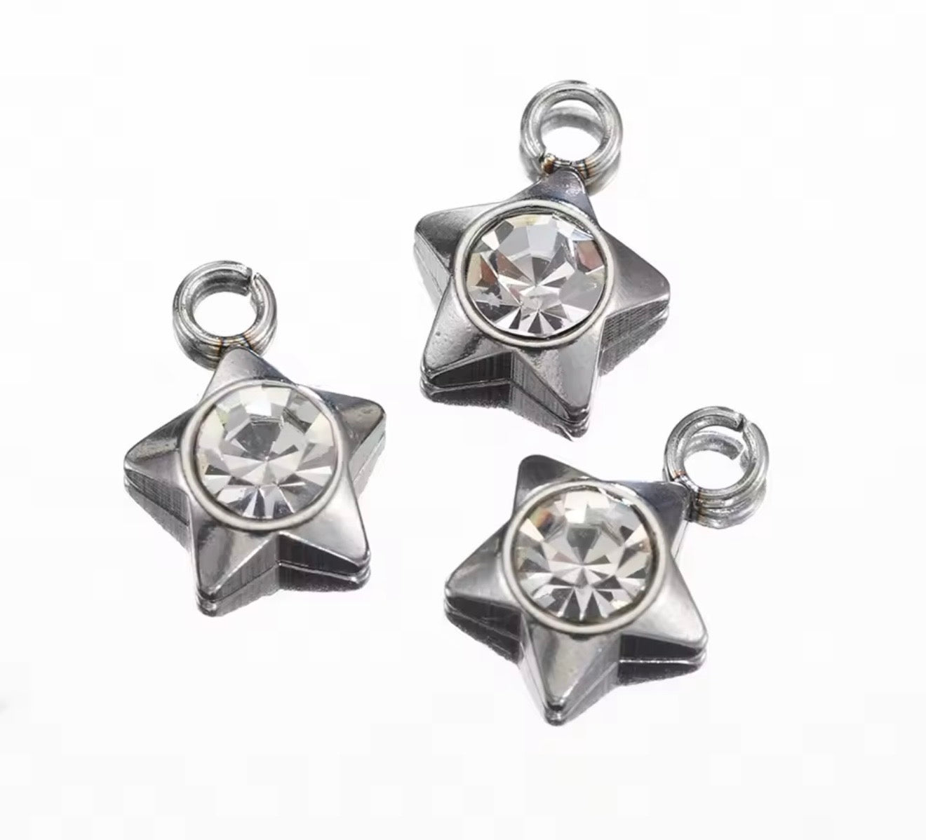 star rhinestone charm