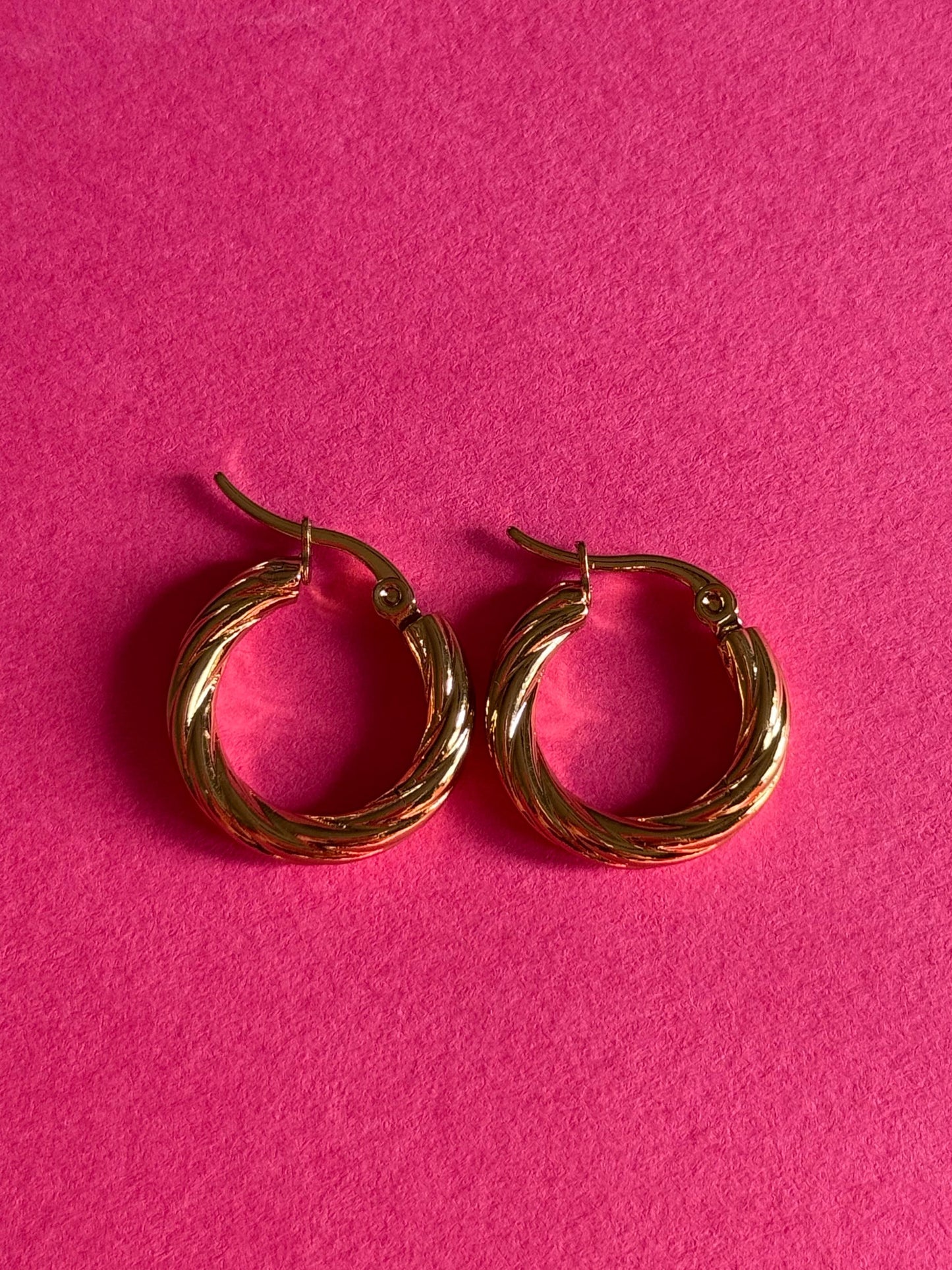 london gold hoops