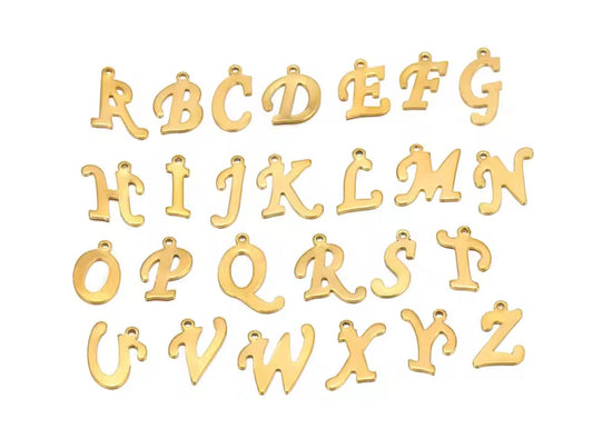 gold initials