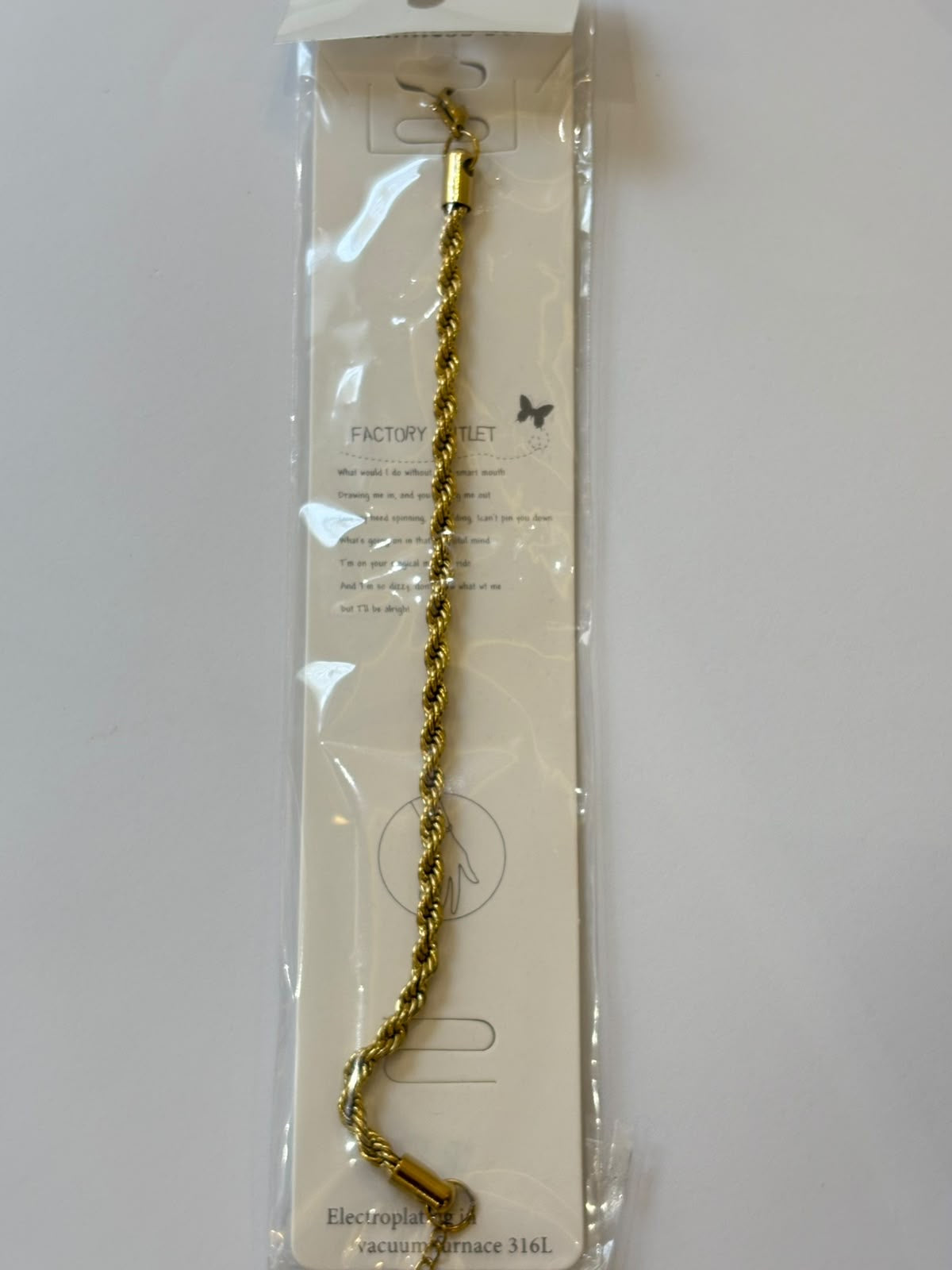 Twisted bracelet